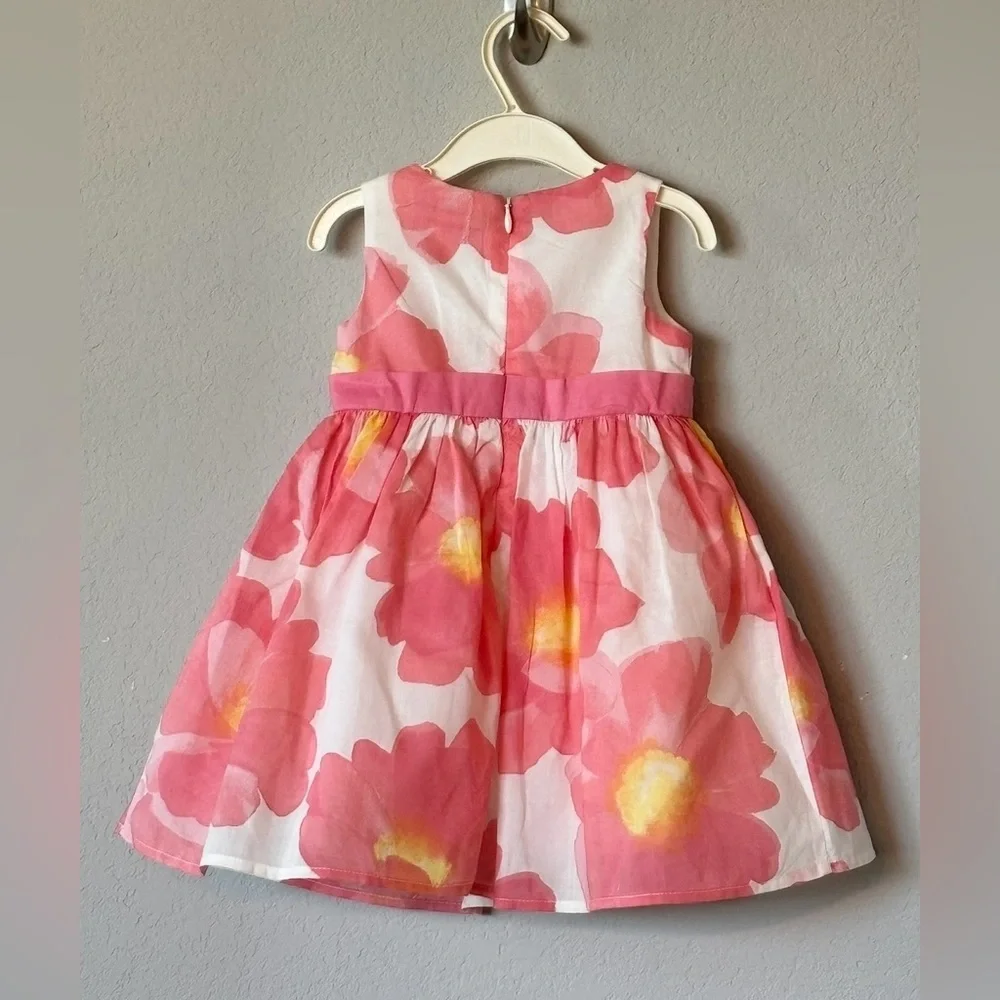 Gymboree NWT Pink Floral Dress & Bloomers 6-12M Easter Wedding Party
